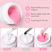 Crystal Extension Nail Gel, 15ml