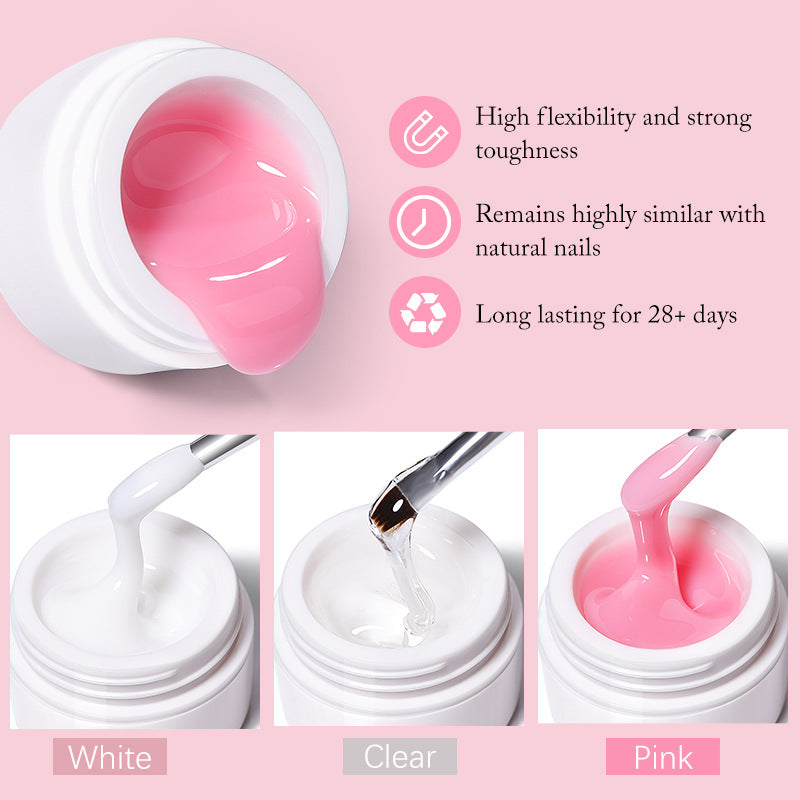 Crystal Extension Nail Gel, 15ml