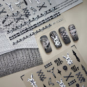 Halloween Nail Stickers – Dark Glam Collection