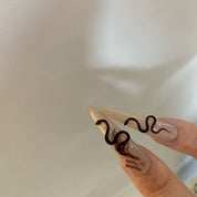 “Lucky Serpent” Vintage Luxe Nail Stickers