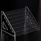 Multi-Layer Nail Polish Display Stand - Acrylic Organizer for Gel Polishes & Nail Art Tools