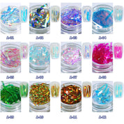 Laser Glass Nail Foil