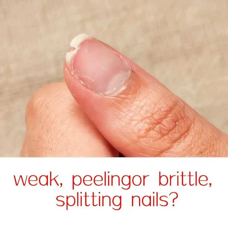 2-Pack Pink Nail Hardener | 0.41 oz Each | Natural Sheer Pink with Strengthening & Shine