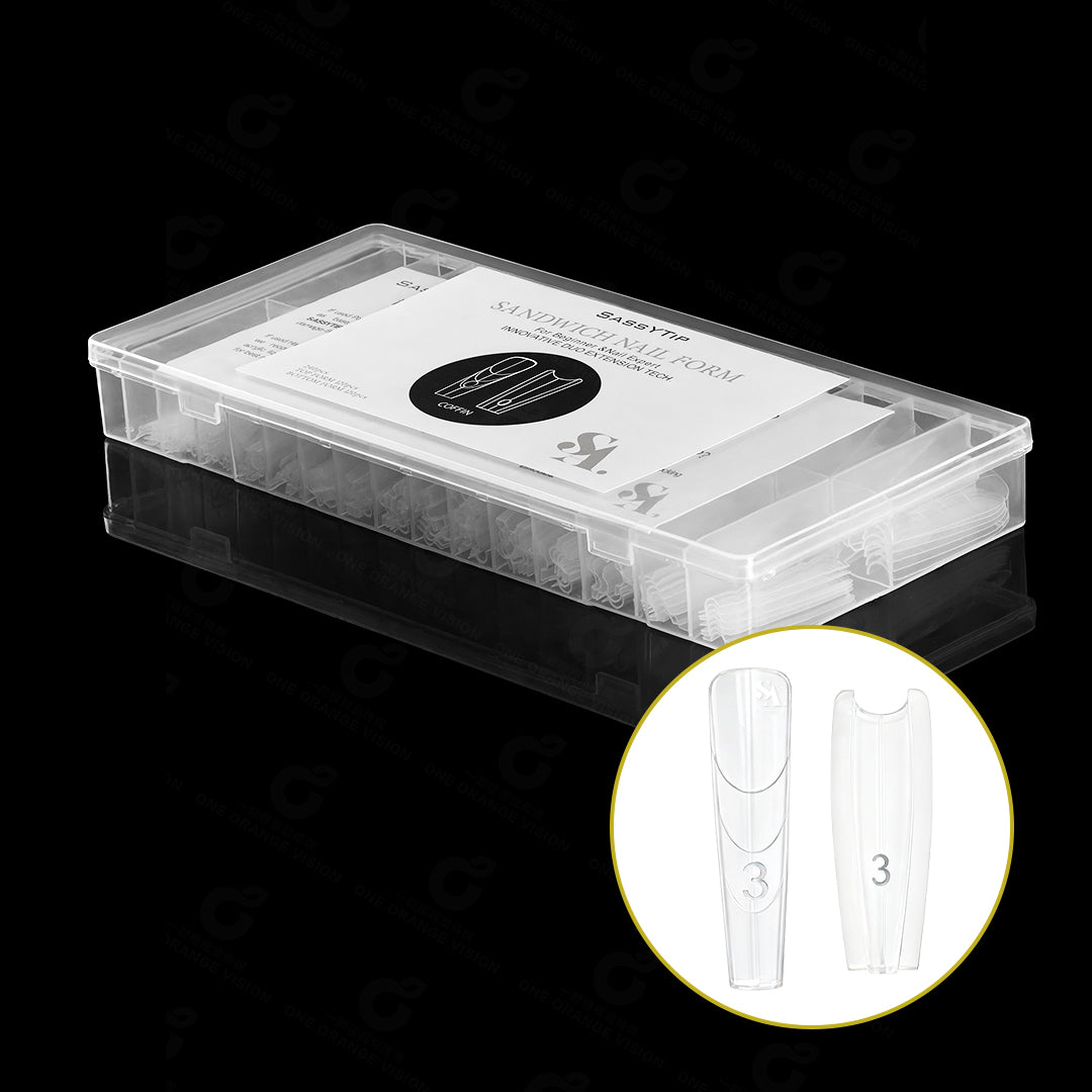 Black Friday Special: 50% Off Sandwich Nail Extensions – Long Coffin