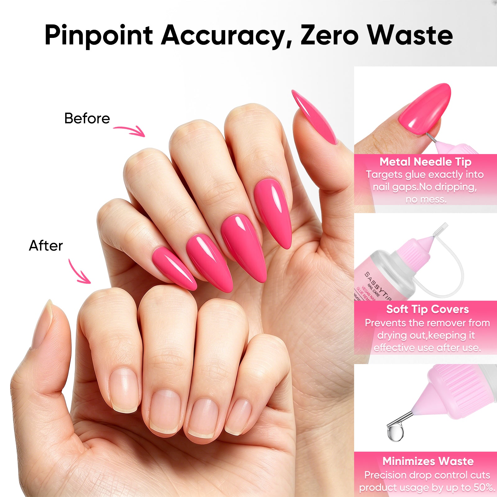 Vegan Nail Glue Remover, 30ml