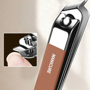 🔥 Splash-Proof Portable 7-PCS Nail Clipper Manicure Set