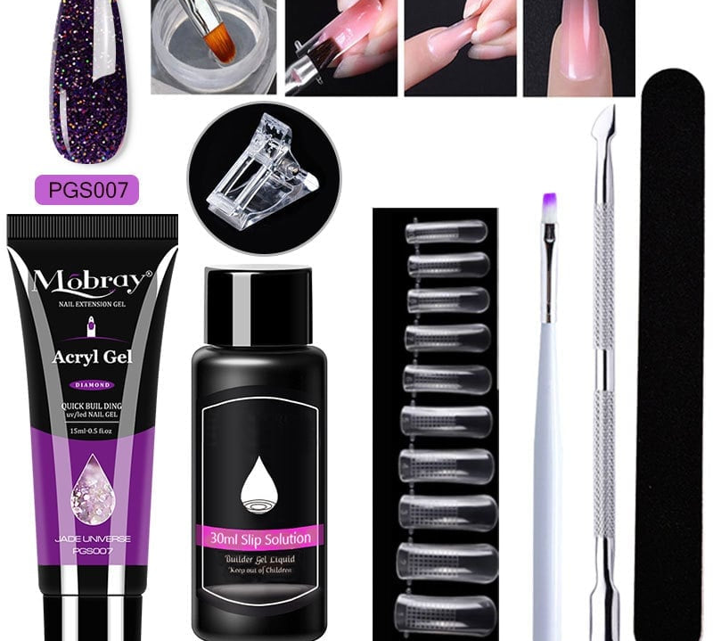 Poly Gel Nail Extension Kit