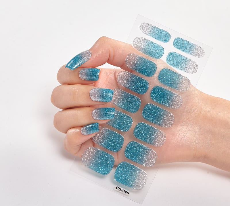 💅KIT DI ADESIVI PER UNGHIE IN GEL UV SEMI-CURATO 