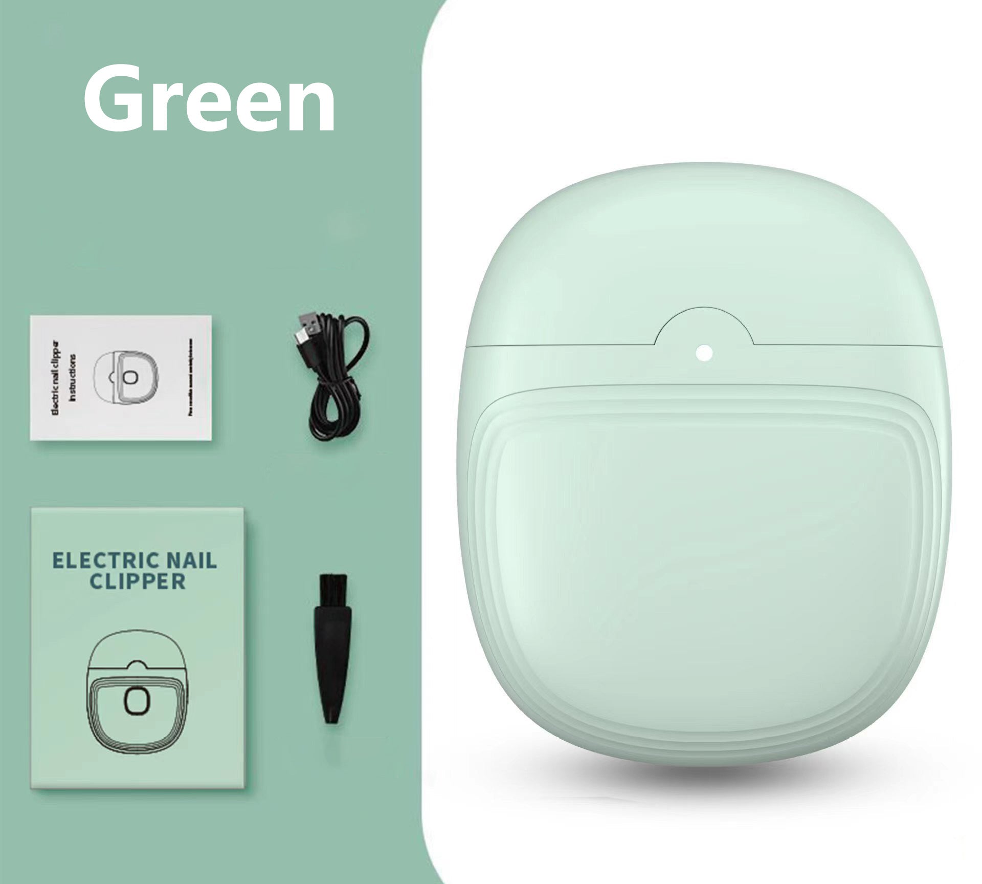 ⚡ Cortaúñas eléctrico: corte automático y seguro para todas las edades