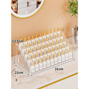 Multi-Layer Nail Polish Display Stand - Acrylic Organizer for Gel Polishes & Nail Art Tools