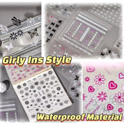 🎀 2-in-1 Sticker Book Bonanza | 48 Sheets, 3200+ Pcs Cute Mini Deco Stickers