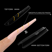 Black Friday Special: 50% Off Sandwich Nail Extensions – Long Coffin