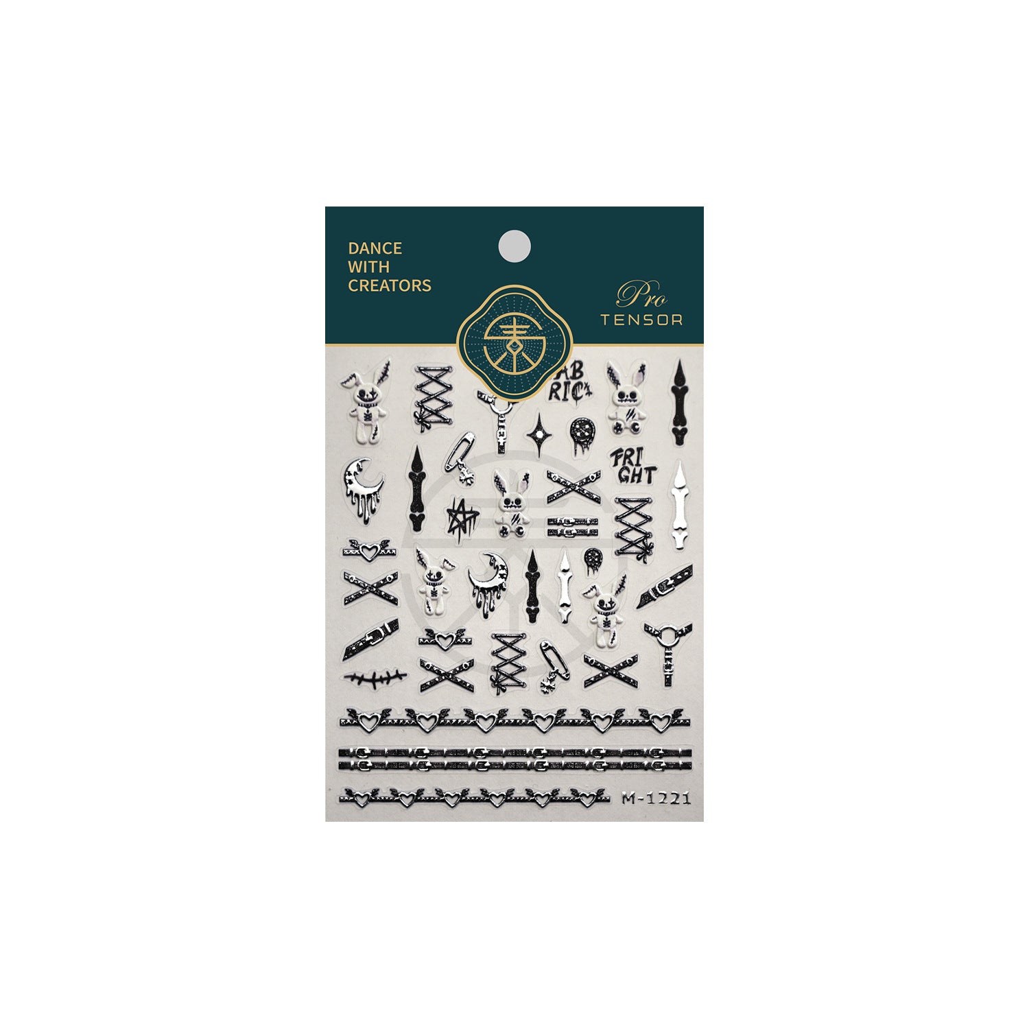 Halloween Nail Stickers – Dark Glam Collection