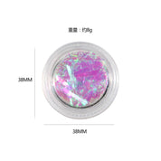 Laser Glass Nail Foil