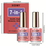 2-Pack Pink Nail Hardener | 0.41 oz Each | Natural Sheer Pink with Strengthening & Shine