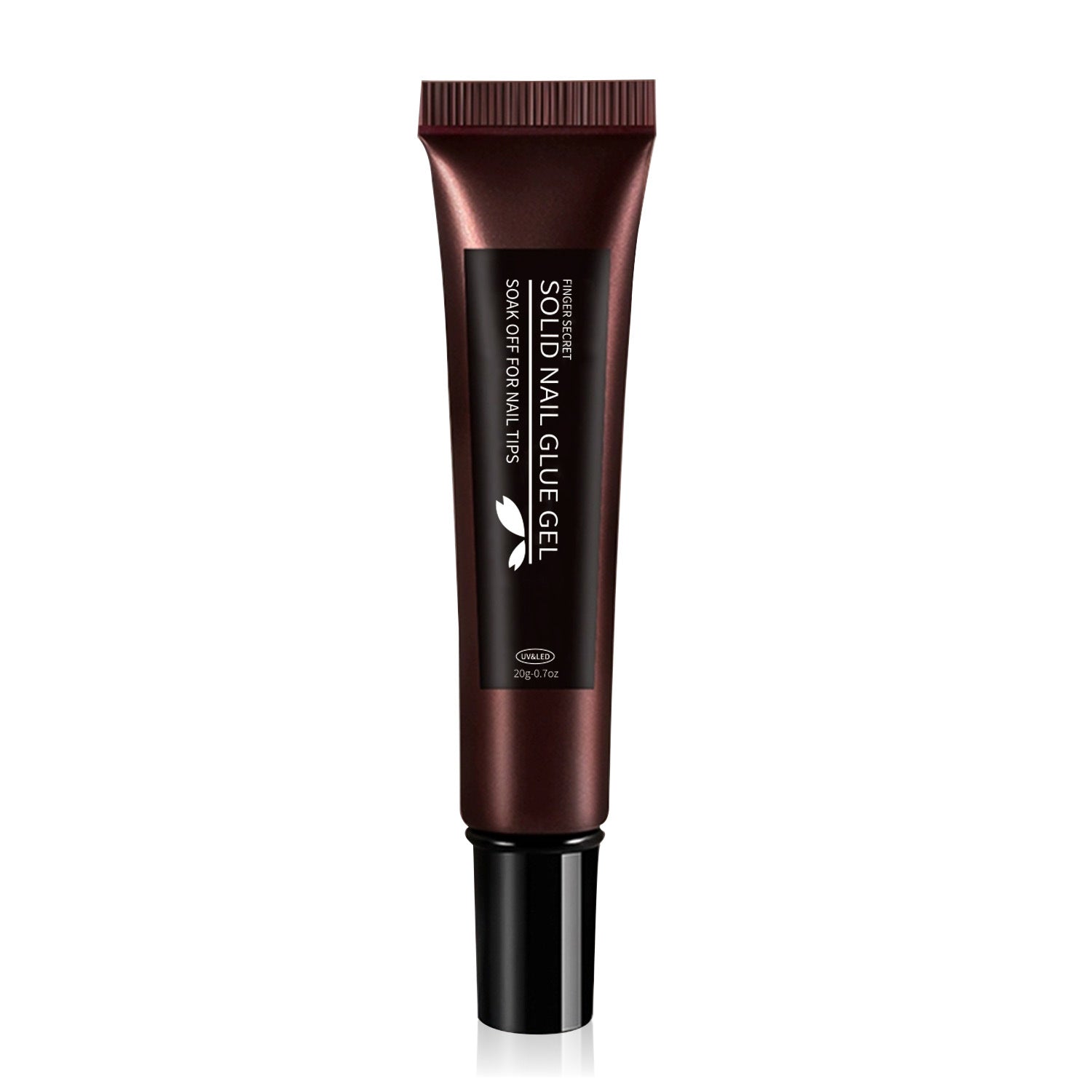 Solid-State Nail Adhesive Gel – Long-Lasting Bond for Rhinestones & Nail Tips, Strengthens Without Damage