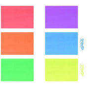 Holographic Neon Butterfly Nail Stickers Set