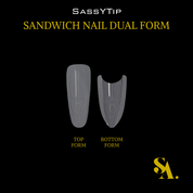 Sandwich Nail Extensions-Dual Forms