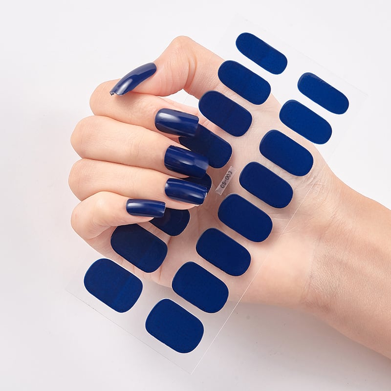 💅SEMICURED UV GEL NAIL STICKERS KIT