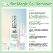 3pcs Set Magic Gel Remover New Upgrade Acetone-Free Tools Kit Gel Nail Polish BORN PRETTY 