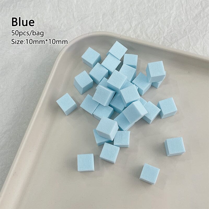 50pcs Mini Square Soft Sponges
