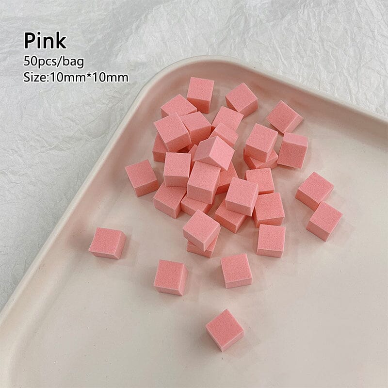 50pcs Mini Square Soft Sponges