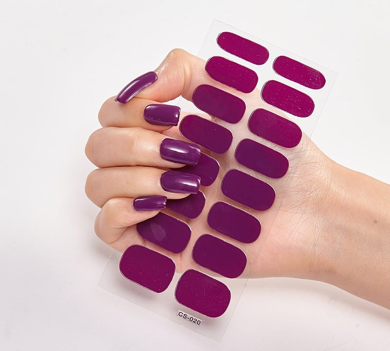 💅KIT DI ADESIVI PER UNGHIE IN GEL UV SEMI-CURATO 