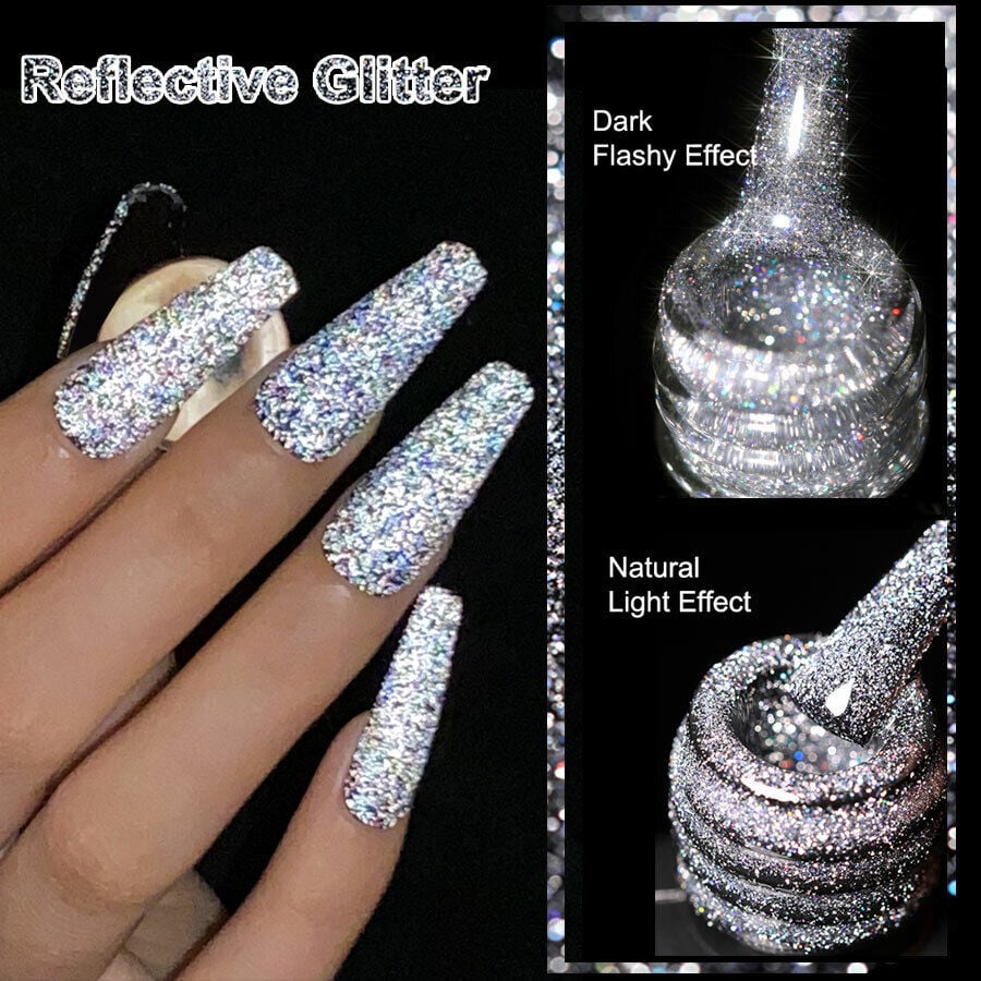 👍2025New Arrival- 50% OFF💥High Density Glitter Nail Gel Polish