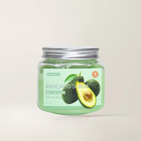 Avocado & Coconut Body Scrub - Moisturizing and Exfoliating Body, Face, Hand, Foot Scrub