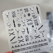Halloween Nail Stickers – Dark Glam Collection