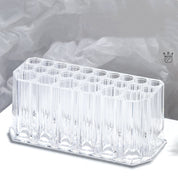 26-Hole Acrylic Nail Brush Holder