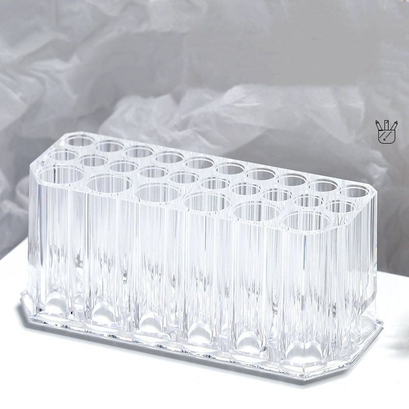 26-Hole Acrylic Nail Brush Holder