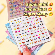 🎀 2-in-1 Sticker Book Bonanza | 48 Sheets, 3200+ Pcs Cute Mini Deco Stickers