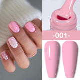 🎨 12-Color Macaron Gel Nail Polish Set – Creamy Candy Shades for Sweet Nails!