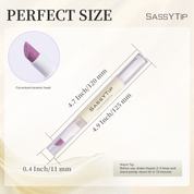 SassyTip Cuticle Pusher Pen 2.0, Fragrance-free