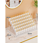 Multi-Layer Nail Polish Display Stand - Acrylic Organizer for Gel Polishes & Nail Art Tools