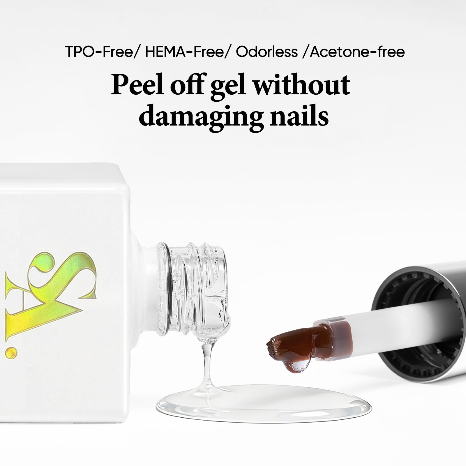 SassyTip HEMA TPO Free Peel Off Base Coat