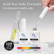 SassyTip Acid Free HEMA TPO Free Nail Dehydrator and Primer Set