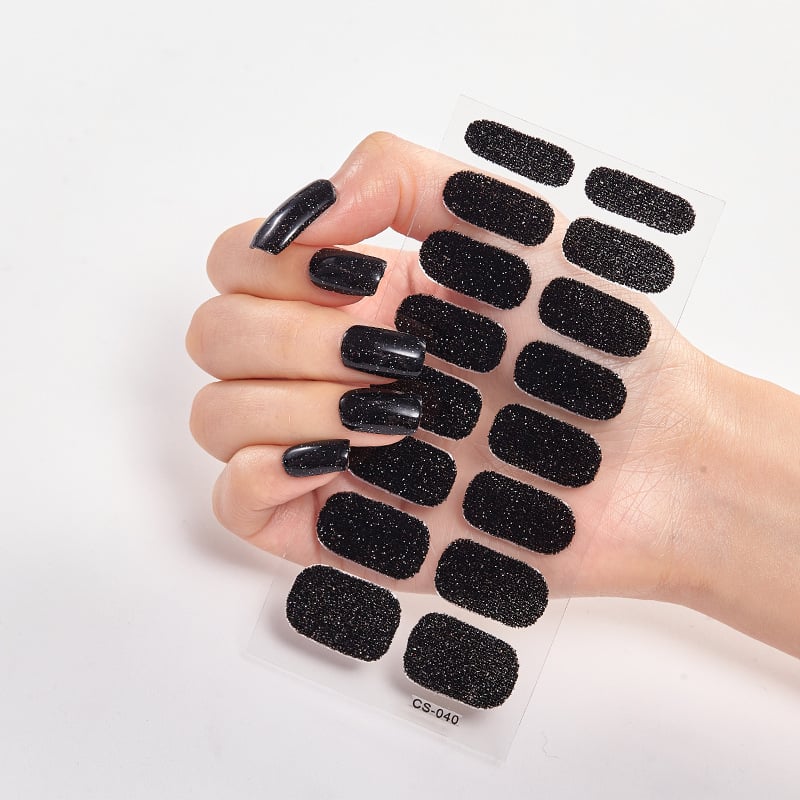 💅SEMICURED UV GEL NAIL STICKERS KIT