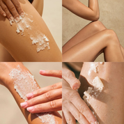 Avocado & Coconut Body Scrub - Moisturizing and Exfoliating Body, Face, Hand, Foot Scrub