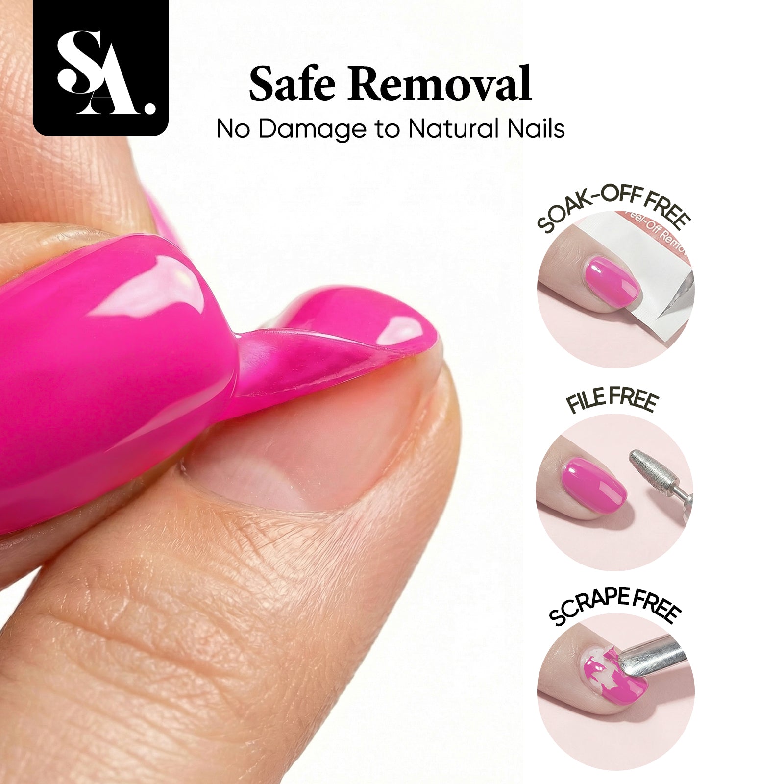 SassyTip HEMA TPO Free Peel Off Base Coat