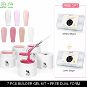 SASSYTIP 7 PCs Builder Hard Gel Set