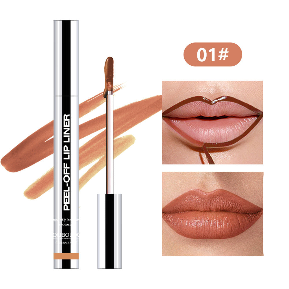 Waterproof Peel-Off Lip Liner — Long Lasting