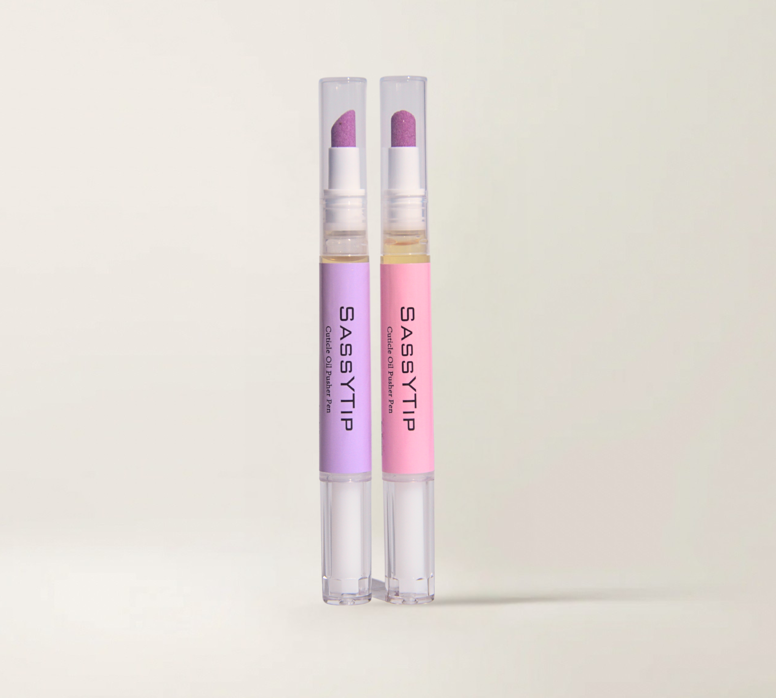 SassyTip Cuticle Pusher Pen 2.0, a 2-in-1 tool for advanced cuticle care