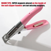 Stainless Steel U‑Shaped Nail Clipper – Professional Manicure Tool
