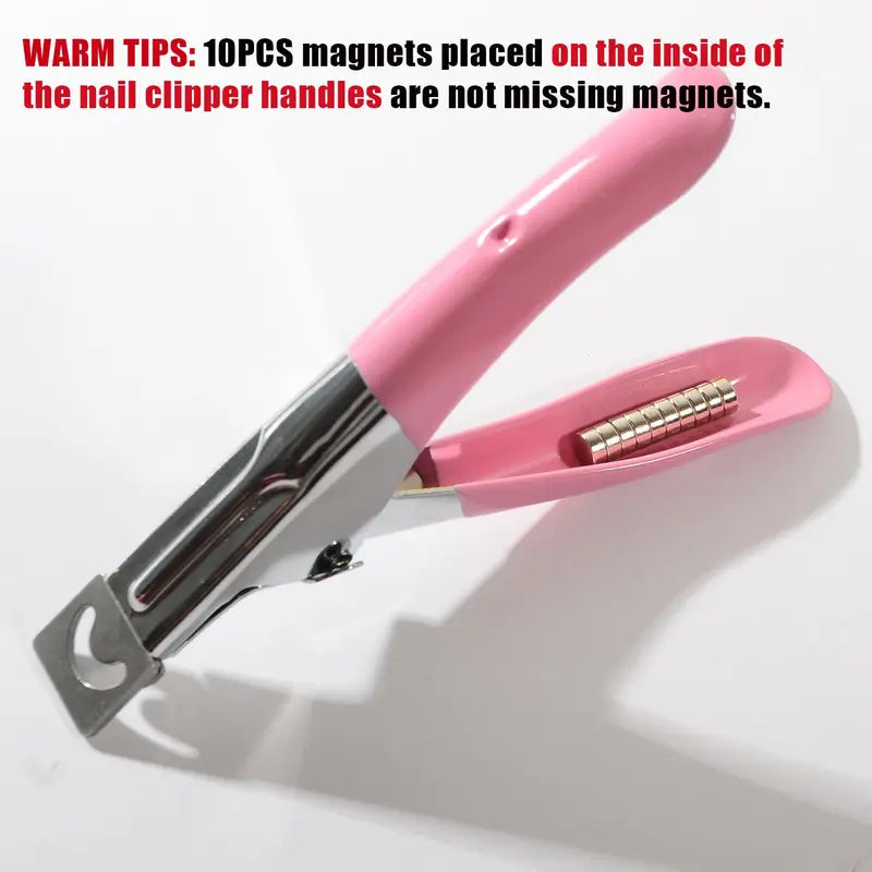 Stainless Steel U‑Shaped Nail Clipper – Professional Manicure Tool