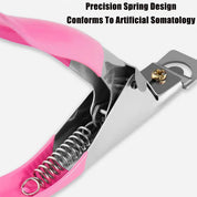 Stainless Steel U‑Shaped Nail Clipper – Professional Manicure Tool