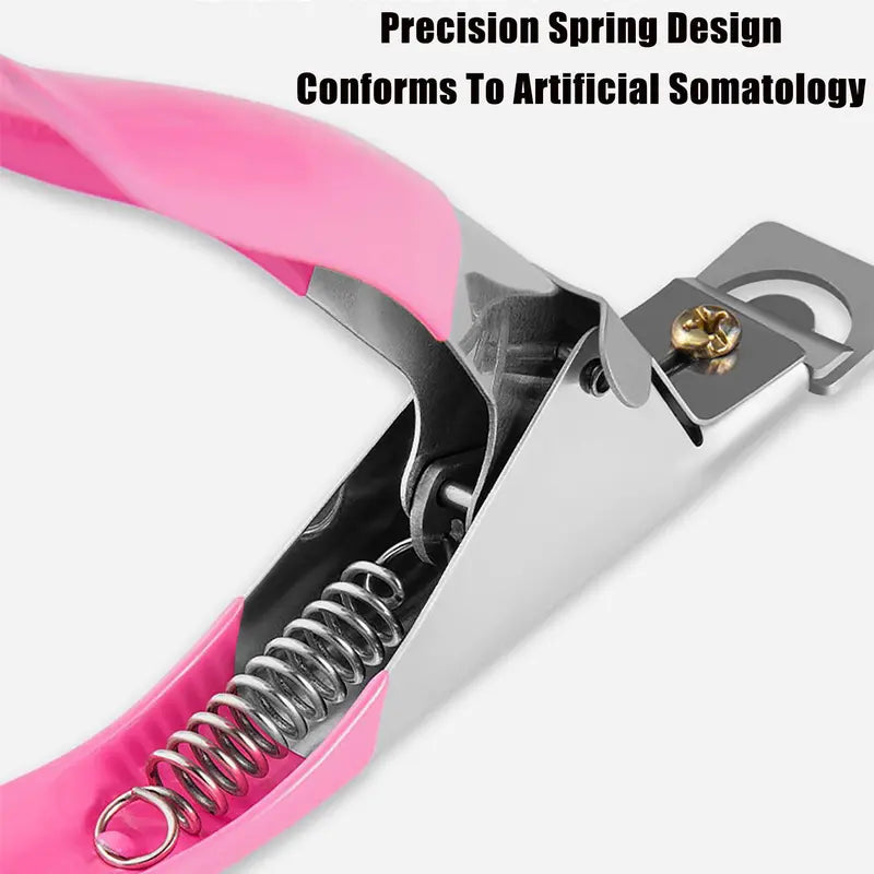Stainless Steel U‑Shaped Nail Clipper – Professional Manicure Tool