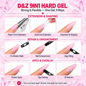 D&Z 9-in-1 Builder Gel, 30g