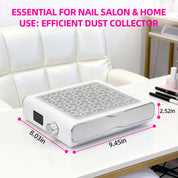 D&Z Pro Nail Dust Collector DZ20, US Plug